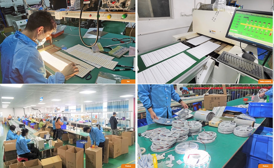 Optoelectronics guoyeelectronic ngontrol kualitas lapisan ledah sing dipimpin