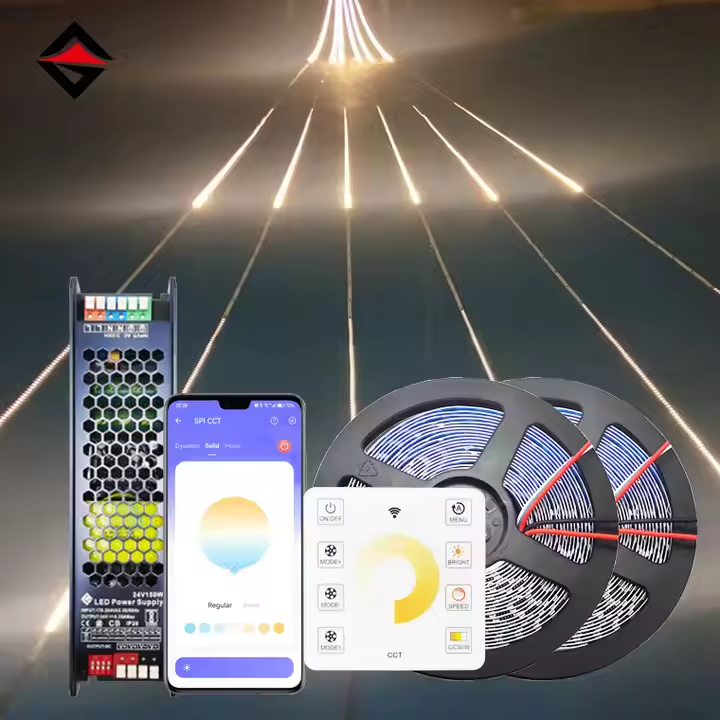Kepiye nyambung lan nggunakake Strip LED Banyu sing LED?